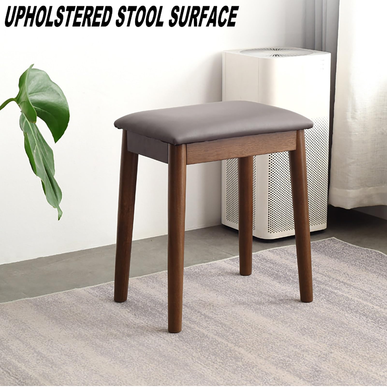 Make-up Stoel Kruk Minimalistisch Ijdelheid Kruk Hout Massief