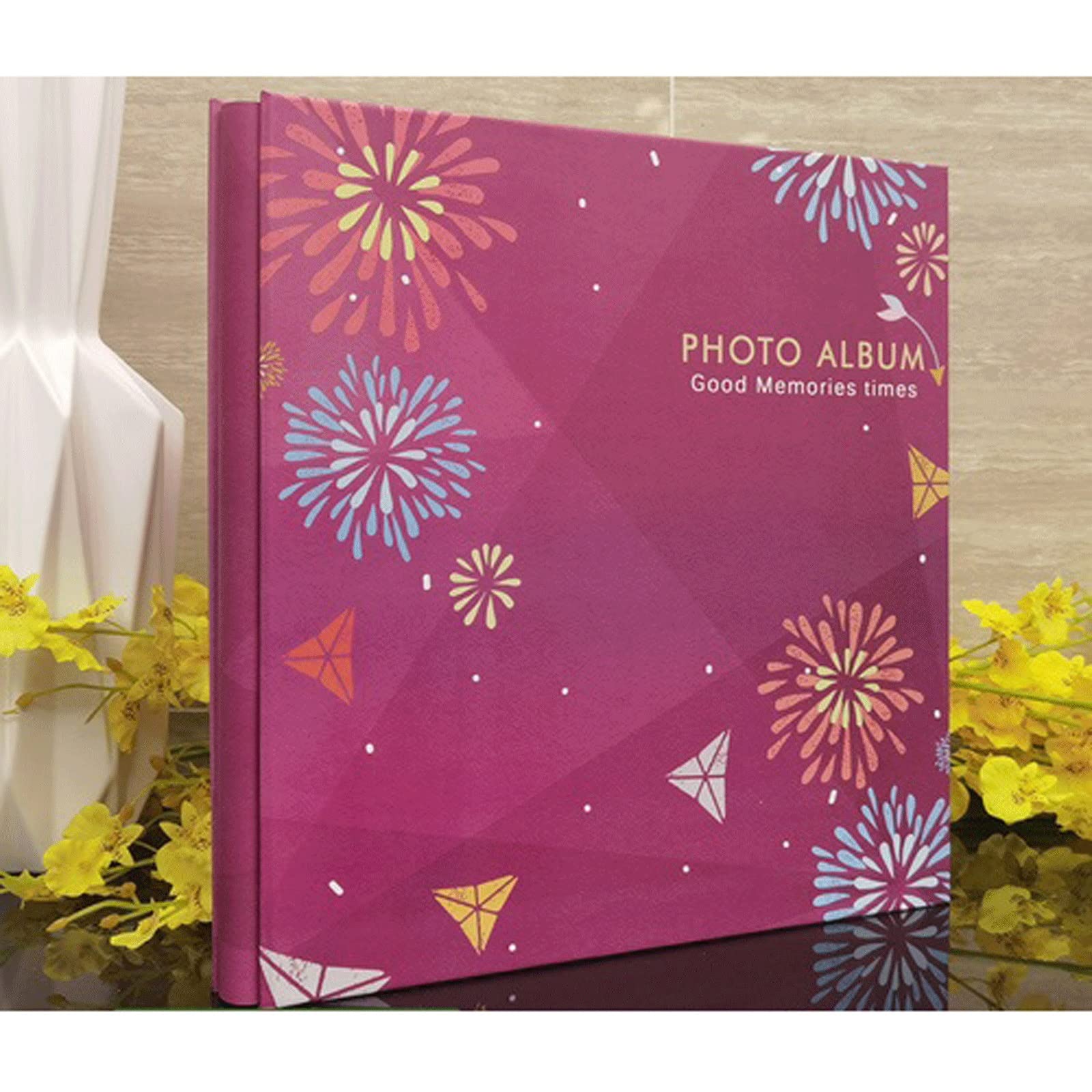 Album fotograficzny kreatywny album do scrapbookingu album dla niemowląt pomysł na prezent 15 cm wkład album fotograficzny 500 zdjęcie album o dużej pojemności album scrapbooking rodzinne albumy fotograficzne (kolor: Styl 2)