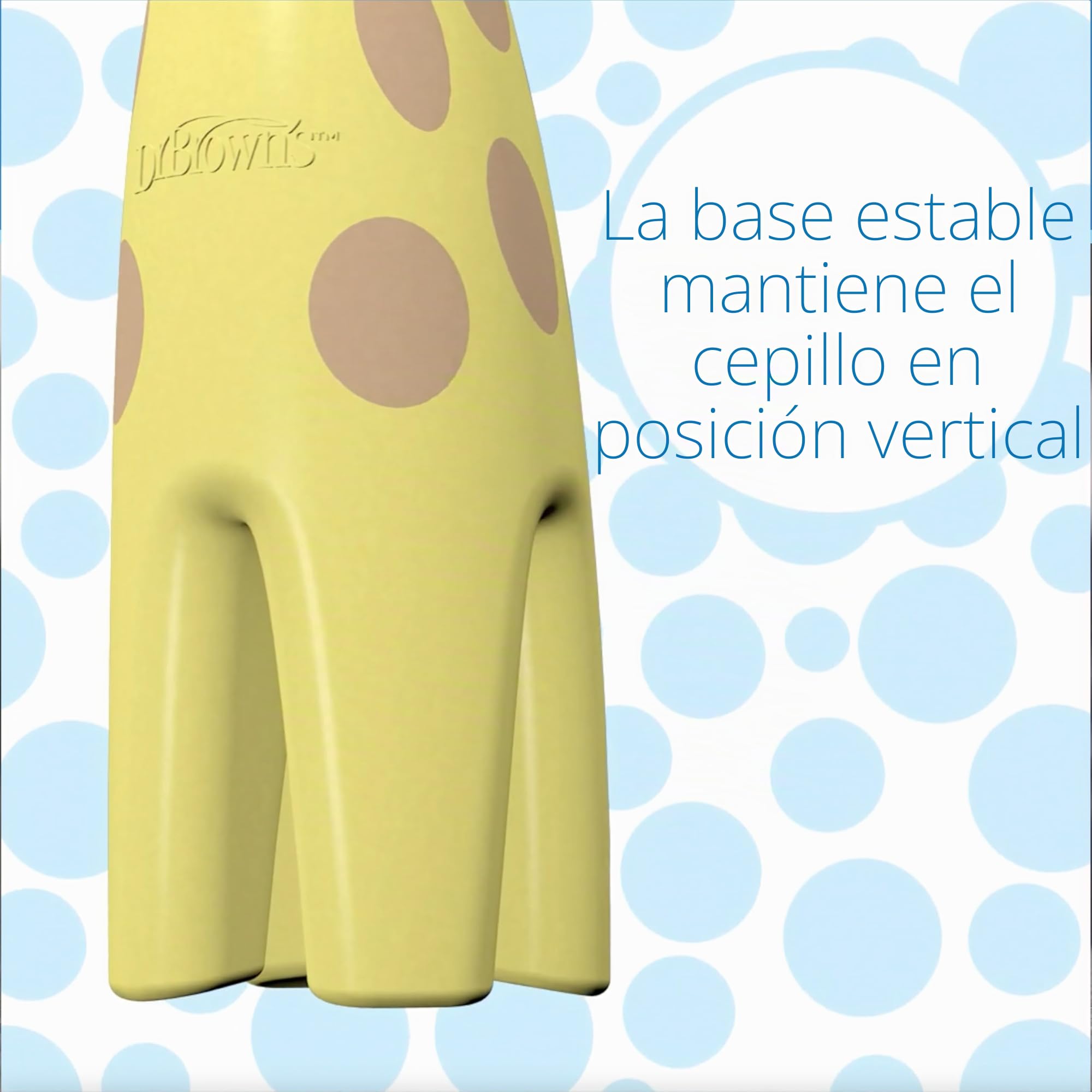 Dr. Brown's HG061-P4 - Juego de cepillos de dientes para bebés