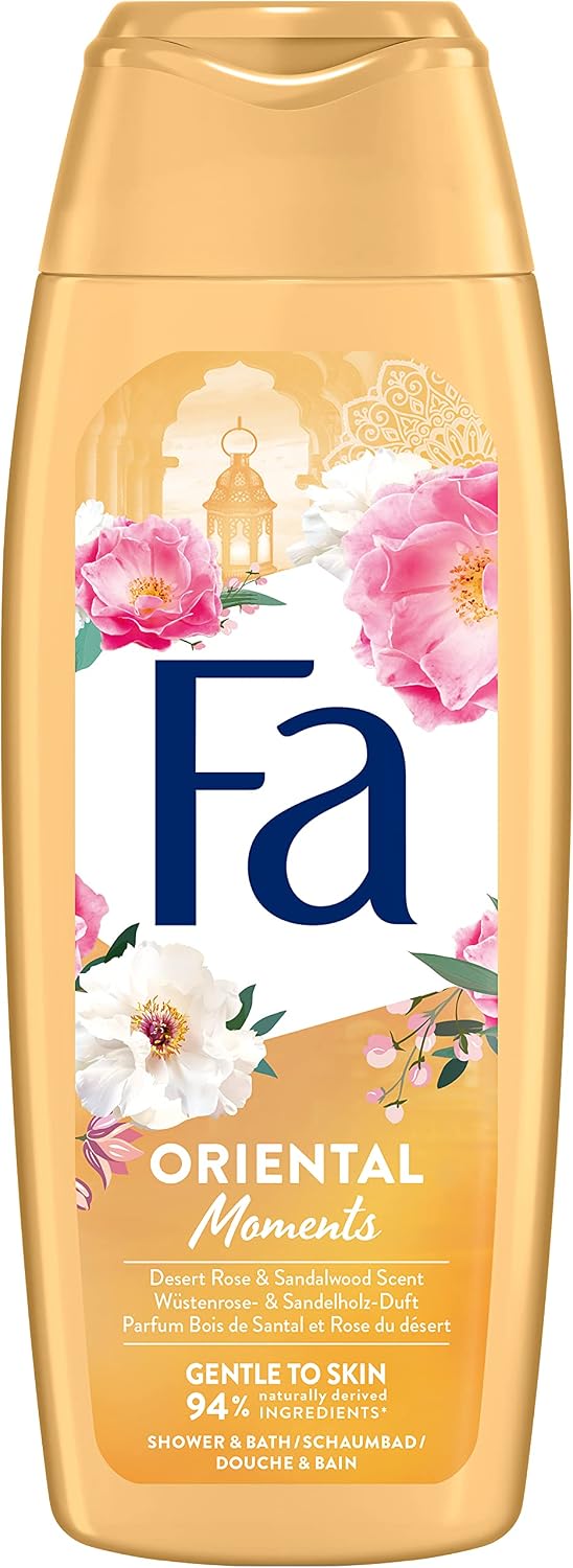 Fa Oriental Moments Deospray – Wüstenrose & Sandelholz, 48h Schutz, 6er Pack (6x150 Ml)