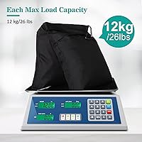 Vista 4 de Aimosen 4 paquetes de bolsas de arena con peso para trípode de fotografía y equipo de video, bolsa de silla de montar resistente para soporte