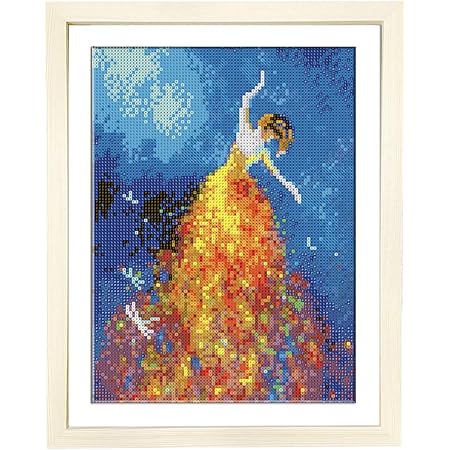 Amazon Com Betionol Diamond Painting Frames Compatible With 12x16 Inch 30x40cm Size Diamond Paintings Or Photos Or Documents Natural Wood Color Wooden Frames With Plexiglass And Back Mat And Hanging Kits