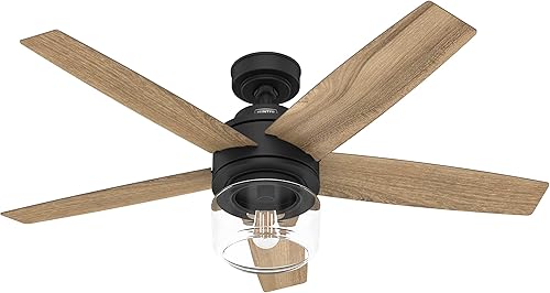 Miniatura 1 de Hunter Fan Company 52335 Margo Ventilador de techo, negro mate