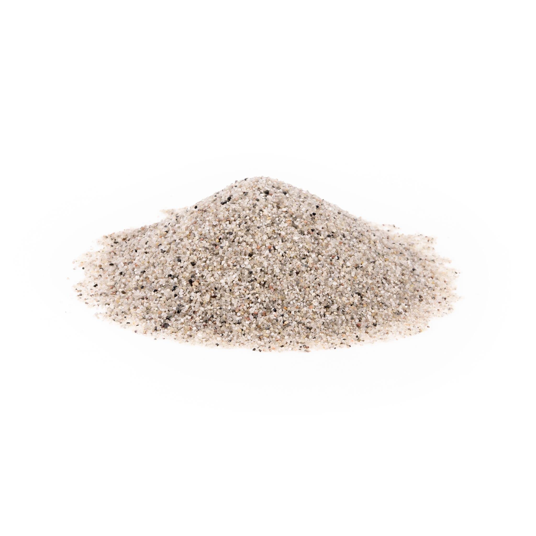 TM Aquatix Aquarium Sand Gravel Fish Tank Natural Substrate (2kg, Grey 1-2mm) — image 1