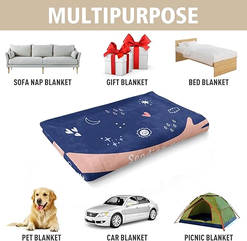 Miniatura 7 de Afterprints Regalos para mujeres y hombres, manta curativa, pensando en ti, cuidado del cáncer, condolencias, regalos después de una cirugía para