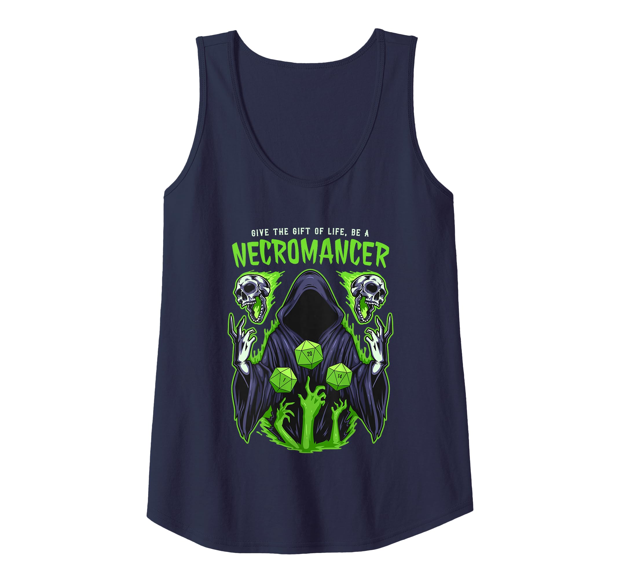 Gift of Life Necromancer Role Playing Game Funny RPG Tank Top