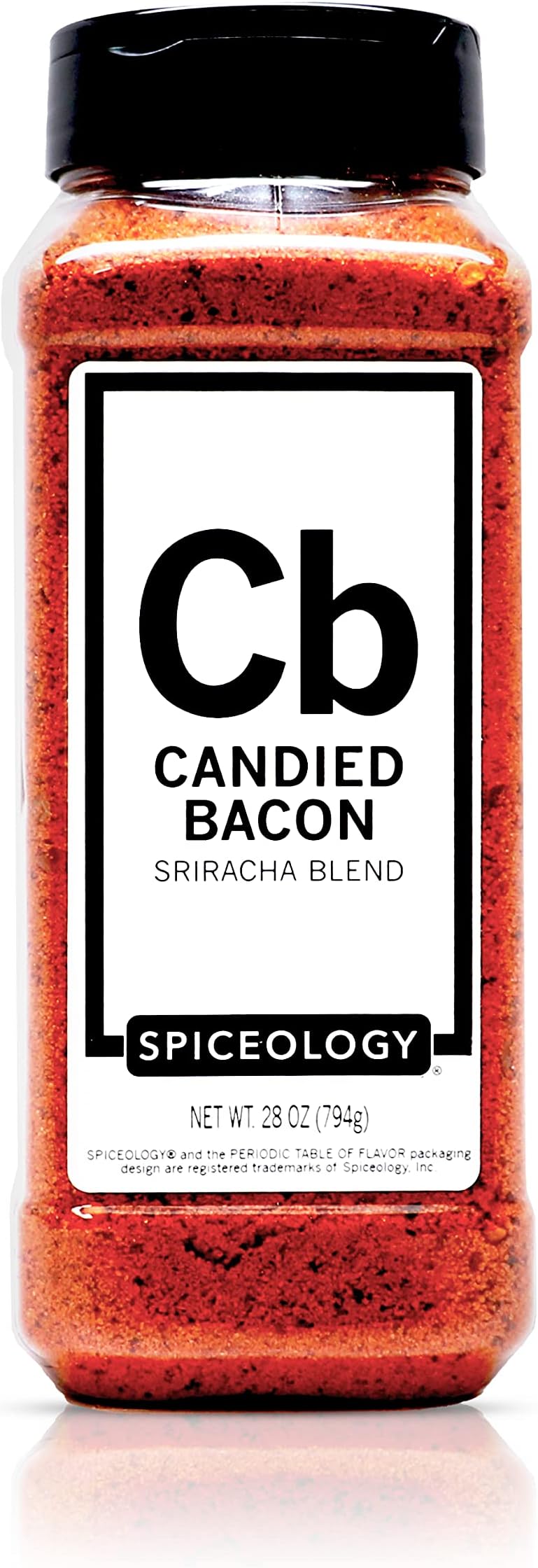 Candied Bacon Sriracha Spice Blend & Rub - Use On: Salmon, Sweet Potatoes, Chicken, Pork, Couscous, Sauces, and Vegetables - 28 oz