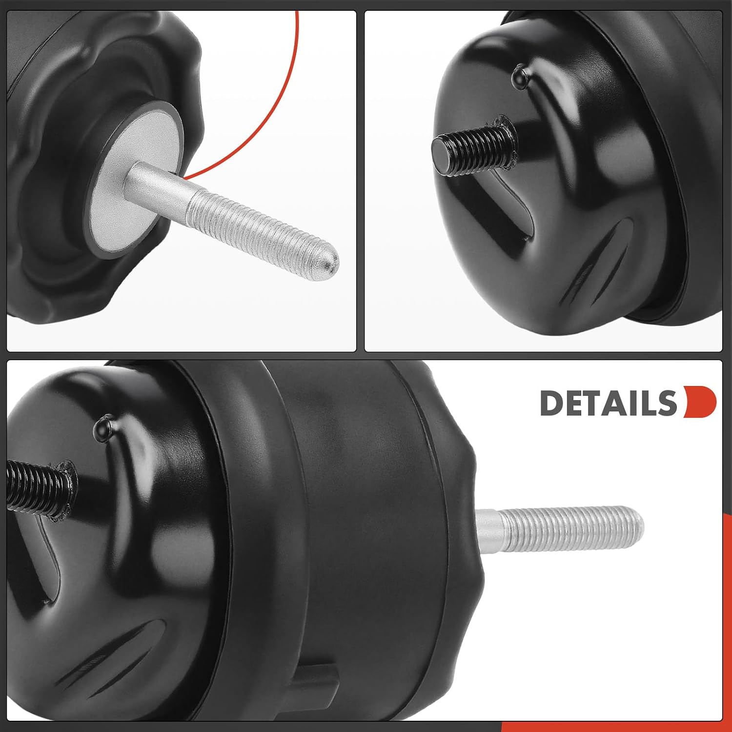 A-Premium Front Left Transmission Mount Compatible with Cadillac DeVille 2000-2005 4.6L & Oldsmobile Aurora 2001-2003 4.0L & Pontiac Bonneville 2004-2005 4.6L, Automatic Transmission, Driver Side