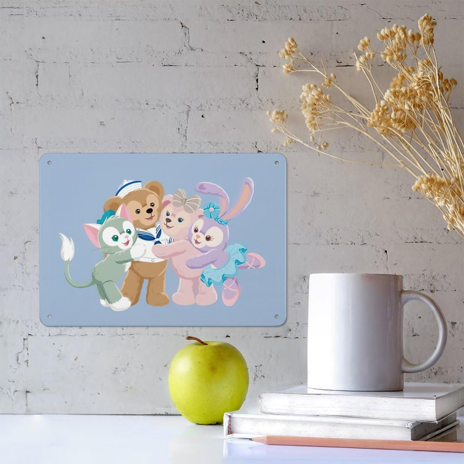 【最終値下げ‼️】ダッフィーアンドフレンズ　アートパネル Amazon.co.jp: ダッフィー フレンズ 装飾画 壁掛け絵画 壁絵 ポスター