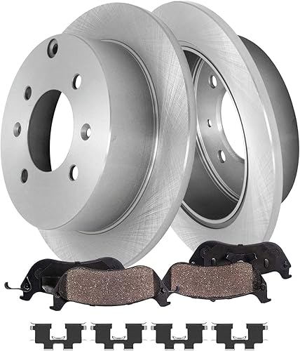 Miniatura 14 de Detroit Axle - Kit de frenos delanteros de 4 piezas para Mazda CX-5 2013-2024, pastillas de freno de disco de rotores cerámicos 2014 2015 2016 2017