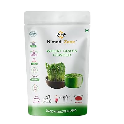 Nimadi Zone Wheat Grass Powder (Immune Support, Rich in Chlorophyll, Antioxidants, Fatty Acids, Fibers and Minerals) - 1