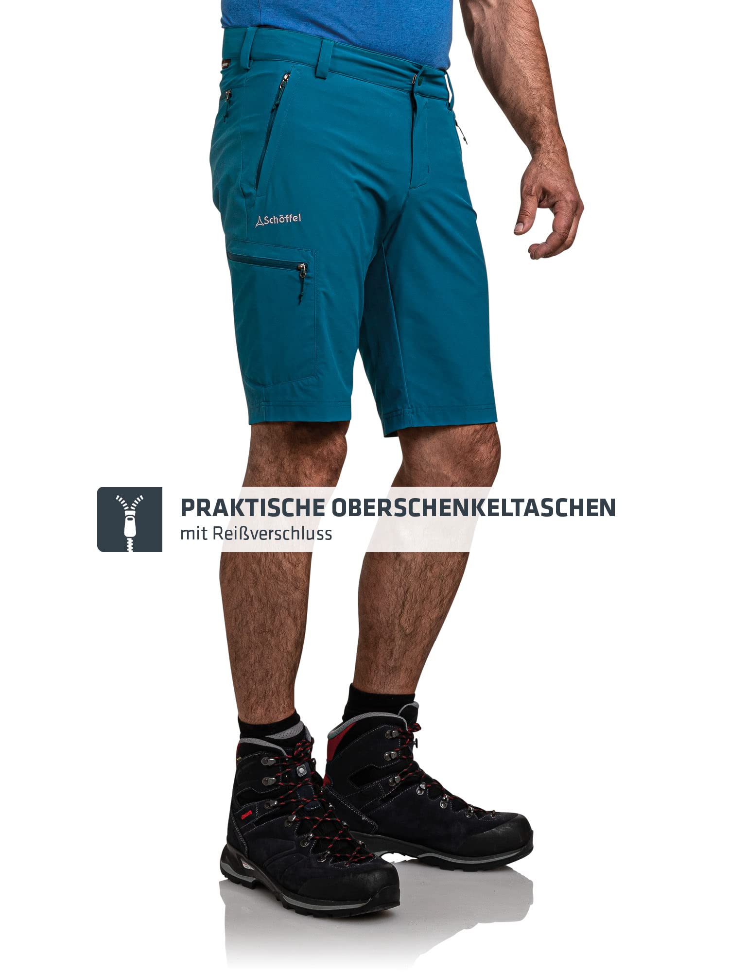 Schöffel Shorts Folkstone schwarz