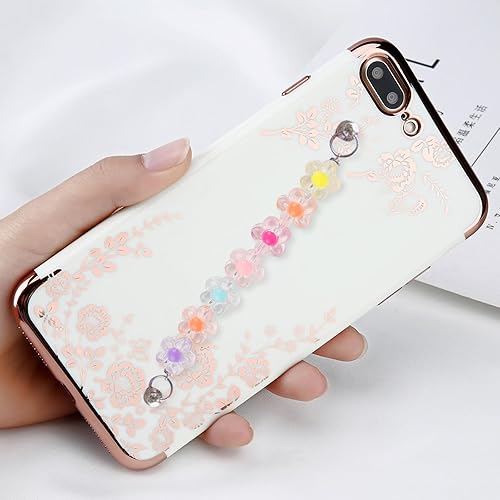 Miniatura 7 de 200 cuentas acrílicas de flores, cuentas de flores coloridas, cuentas de plástico pastel transparentes y sueltas para manualidades, pulseras,