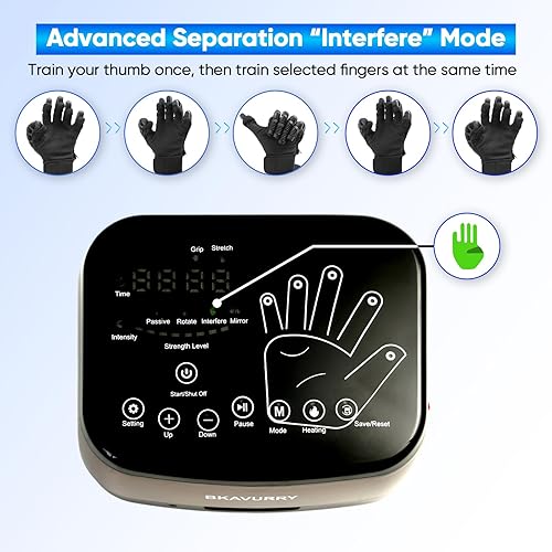Miniatura 11 de Guante robot calentado para rehabilitación de accidentes cerebrovasculares, función de memoria, robótica, recuperación de accidentes