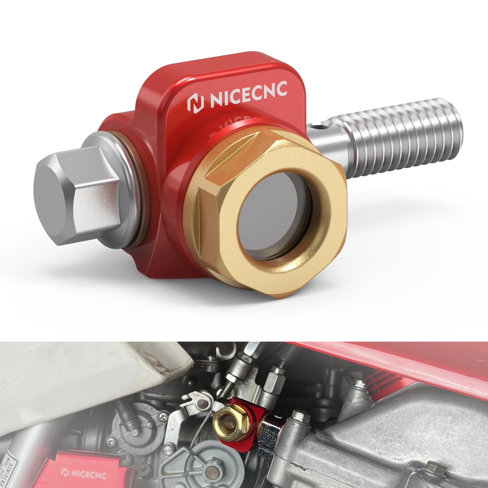 Amazon.com: NICECNC Banjo Bolt Compatible with Honda XR600R XR650L