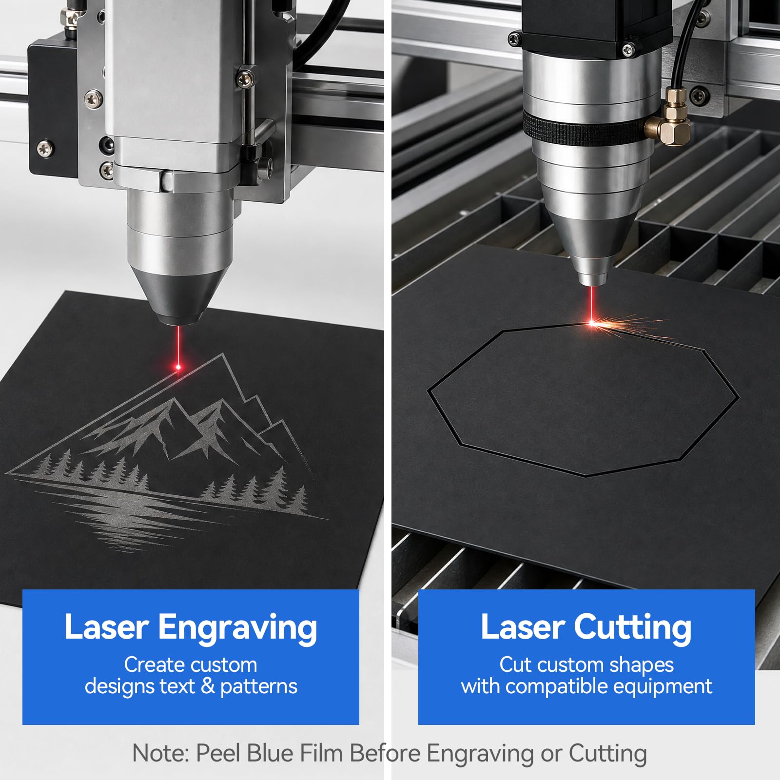 Laser Engraving Aluminum Sheets - 8x10 -4 Laser Engraving Aluminum Sheets - 8x10 -4