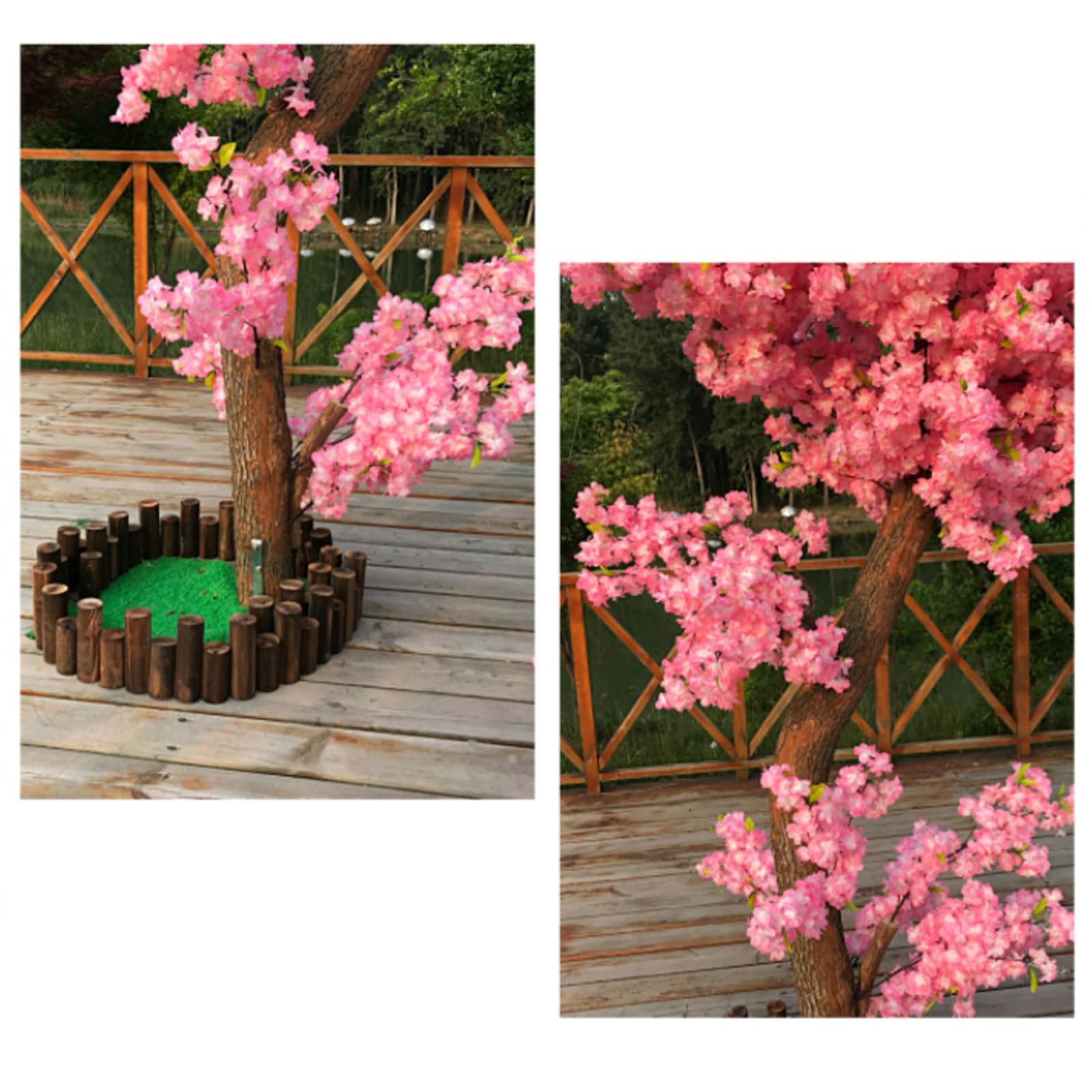 Künstlicher Kirschblütenbaum, große Seidenblumen-Dekoration für Hochzeiten, Veranstaltungen, Partys und Restaurants