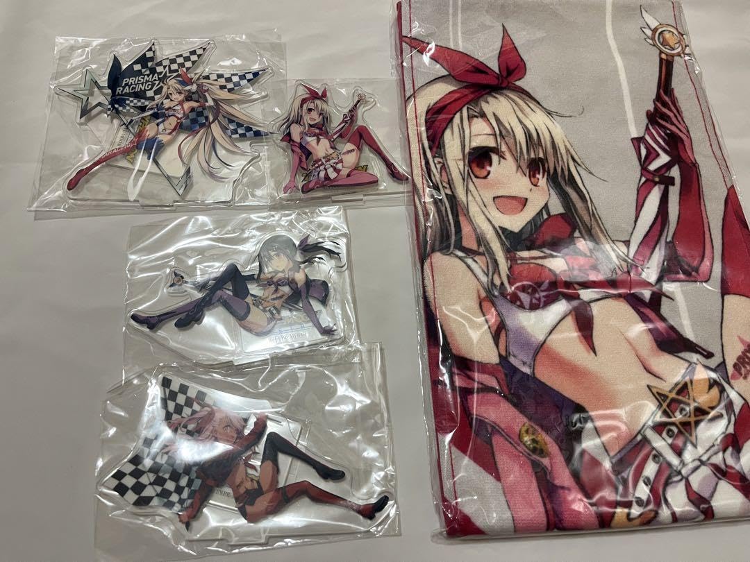 プリズマイリヤ イリヤ 美遊 クロエ レーシング アクリルスタンド 4点