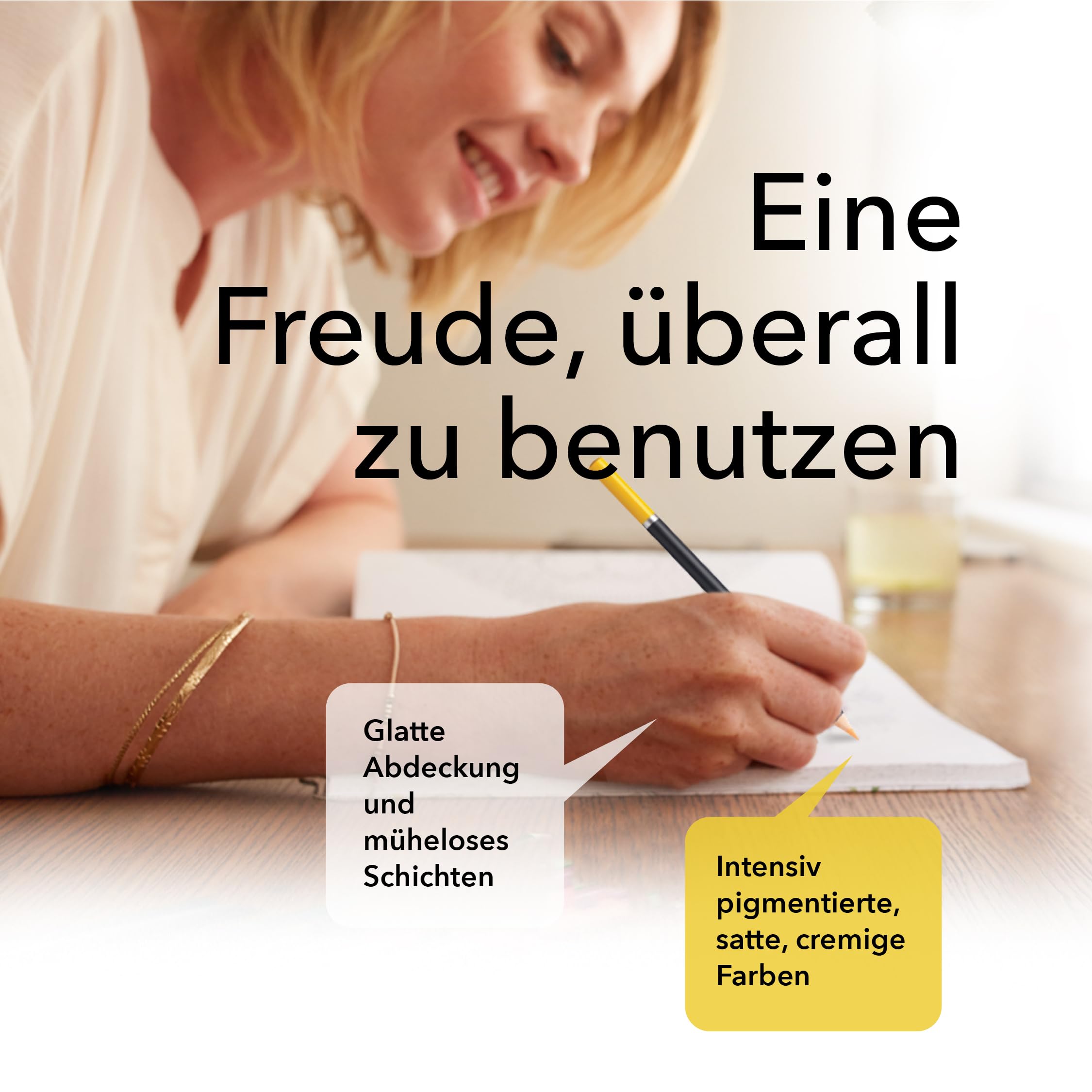 Castle Art Supplies 120 Buntstifte Set | Hochwertige Farbminen mit weichem Kern für Profi-, erfahrene und Farbkünstler | Geschützt und sortiert in einer Präsentationsbox aus Blech - 5