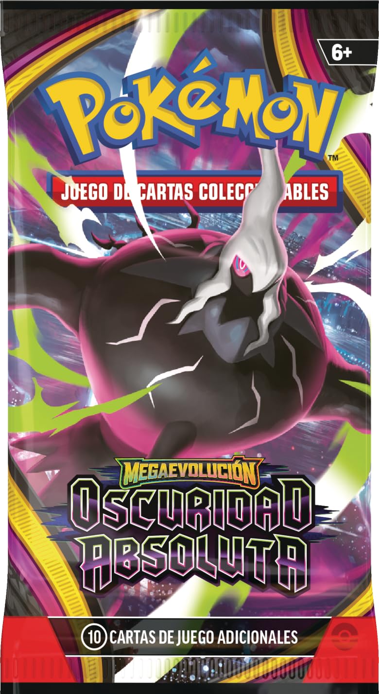 Pokémon: Expositor de Sobres de Mejora de Megaevolución-Oscuridad Absoluta (18 Sobres de Mejora)