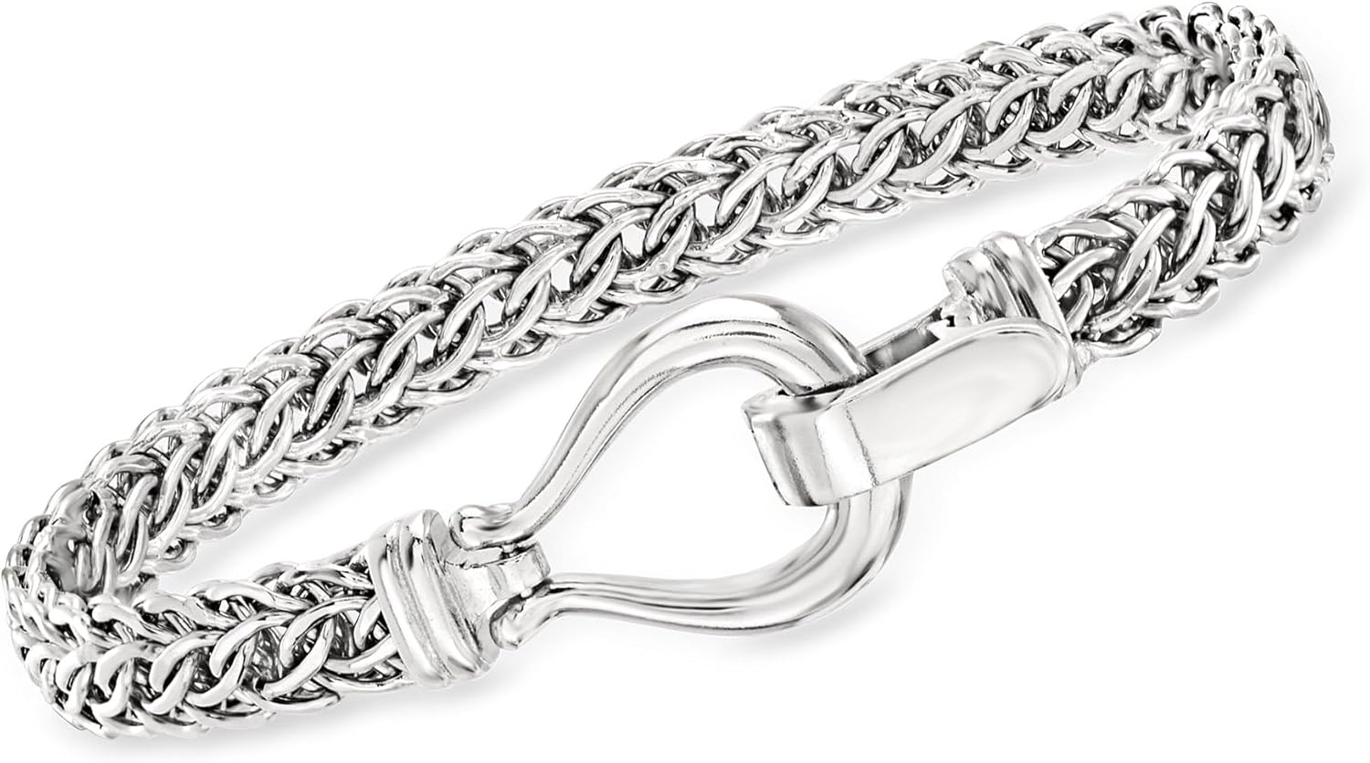 Ross-Simons Sterling Silver Cestina-Link Bracelet