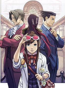 Phoenix Wright Ace Attorney Dual Destinies Game Poster Family Silk Wall Print 17 inch x 13 inch