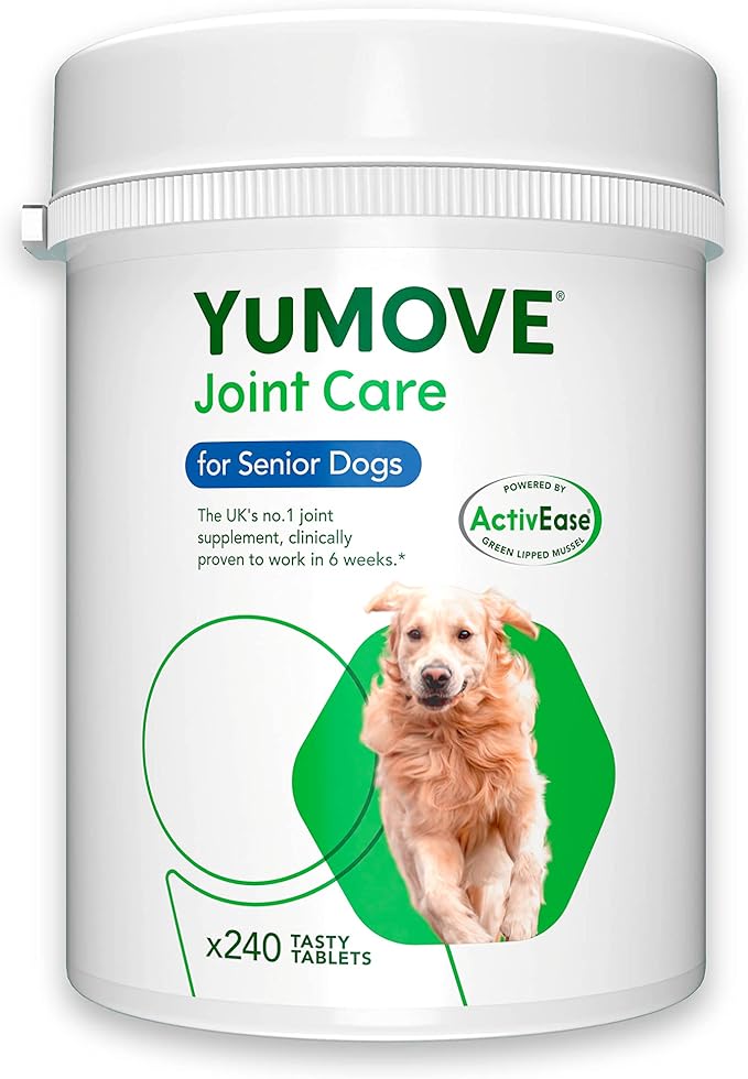 YuMOVE Senior Dog High Strength Joint Supplement for Older, Stiff
