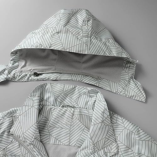 Miniatura 5 de Chubasquero impermeable para mujer con capucha ligero cortavientos para senderismo