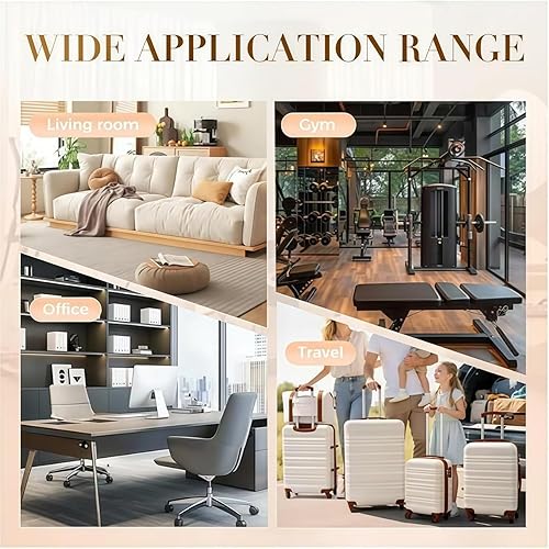 Miniatura 6 de 3 bandas de resistencia de fitness para estiramiento y yoga, banda de resistencia elástica con números con marcas claras, bandas elásticas de