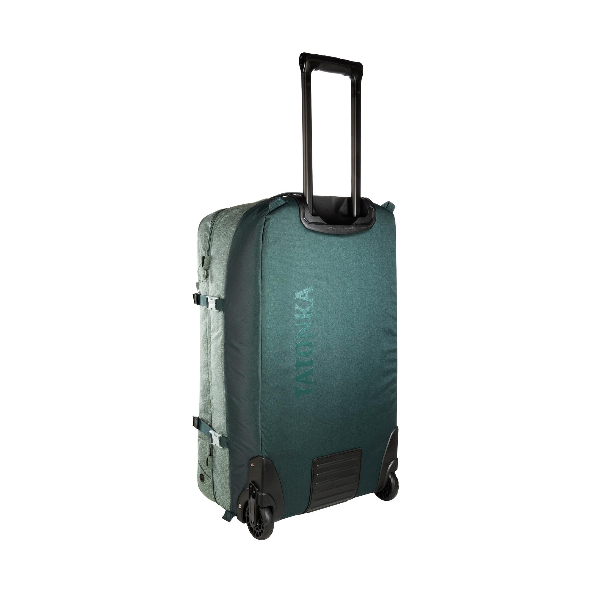 Travel Roller 90 – torba podróżna z kółkami – duży otwór w komorze głównej – kieszeń przednia z wyściełaną kieszenią na laptopa – teleskopowy wysuw – pojemność 90 litrów, Sage Green, 90 Liter, Wózek z