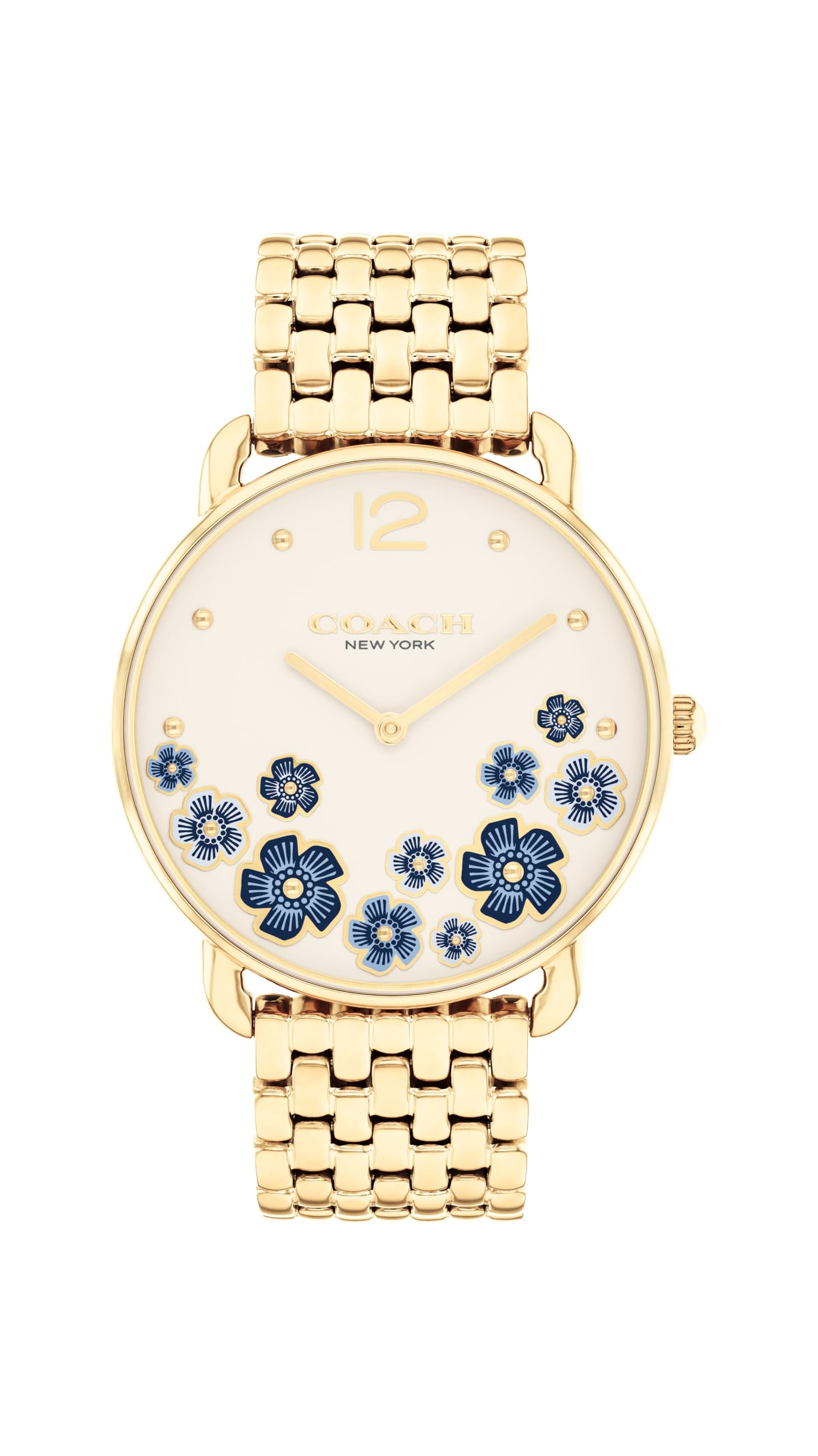 Coach Elliot Women's 2H Quartz Watch - 36mm Stainless Steel Bracelet - Colorful Floral Design - Premium Fashion - Gift for Her