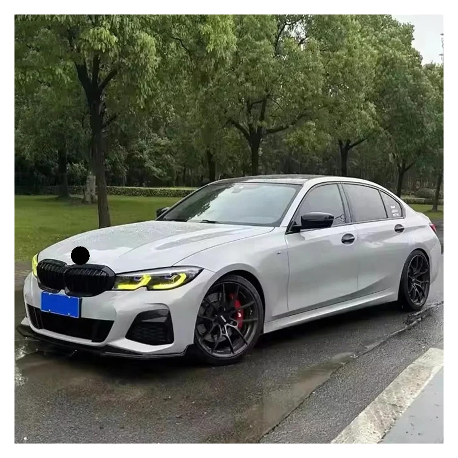 Fari Anteriori per BMW G20 G28 2019-2021, fendinebbia Gialli, luci diurne a LED, indicatori di direzione e luci Freno, Plug And Play.