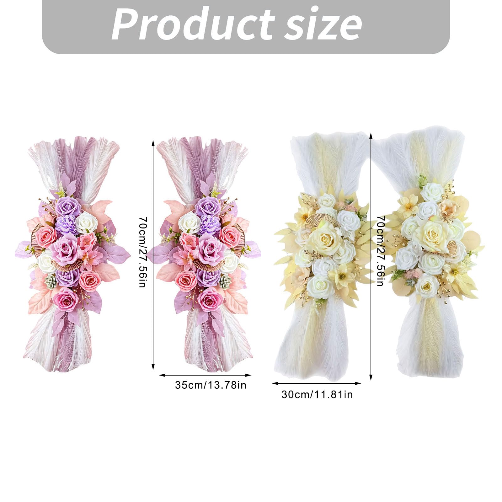 Blumenbogen für Hochzeiten, Partys und kommerzielle Displays, Hochzeitshintergrund, Dekoration, schnelle Montage