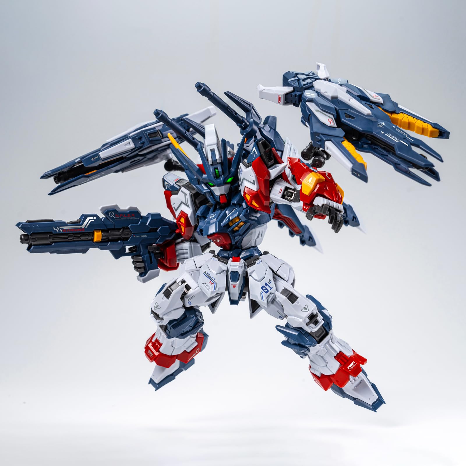 Pipigirl Mecha Assembly Mech Action Figure, Tian Wei, scheletro in lega completo, kit Mecha da collezione facile da montare, 14 cm
