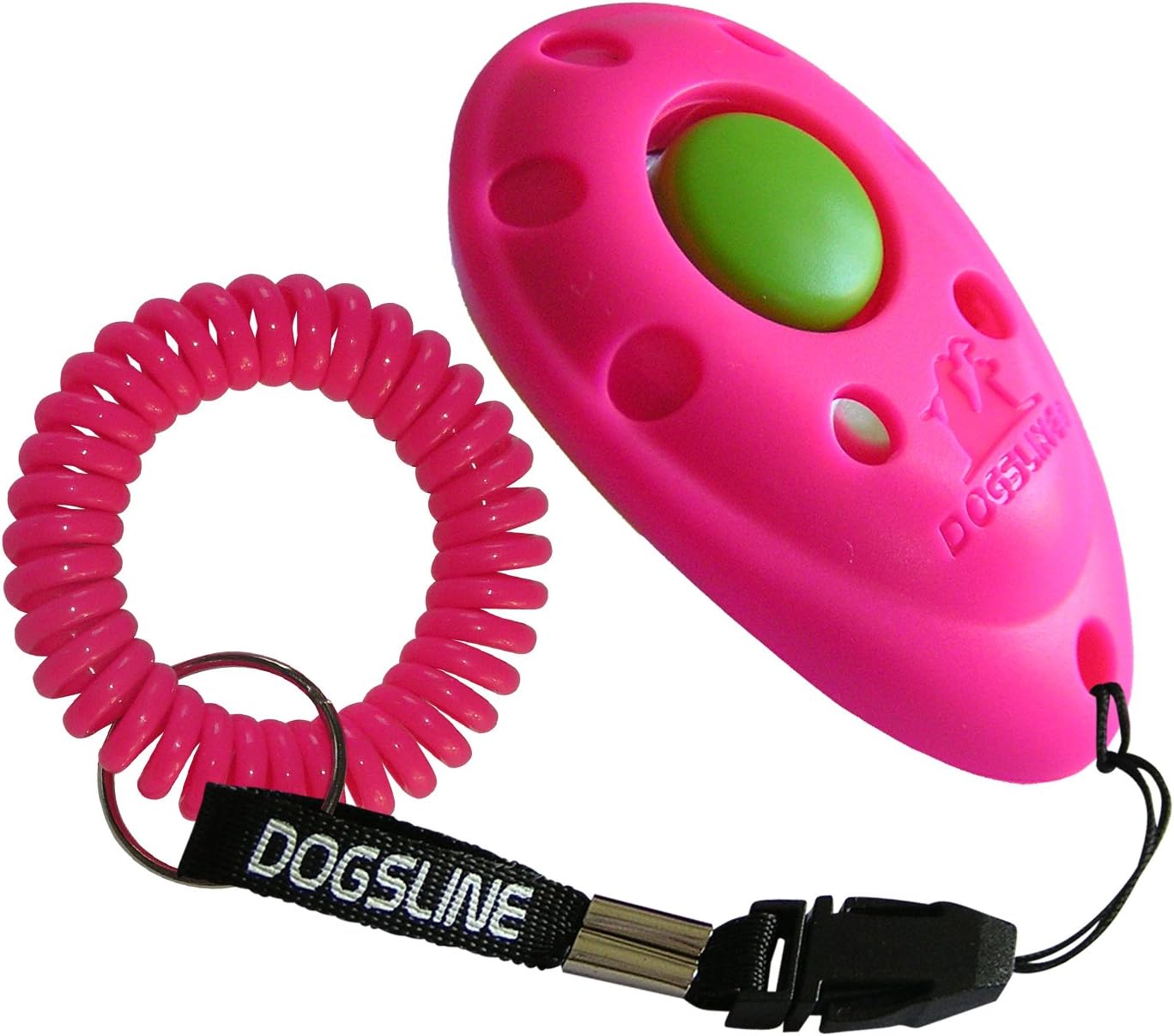 Dogsline Profi Clicker with Wrist Band for Clicker Trainingย โย Dog Schools Premium Clicker