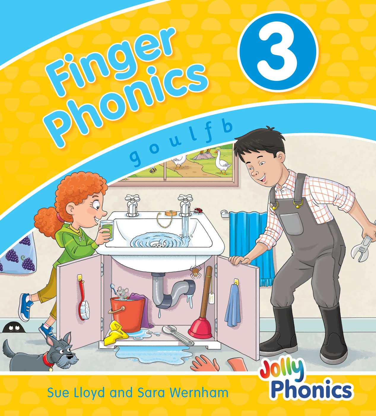 Finger Phonics Book 3: in Precursive Letters (British English edition) (Finger Phonics set of books 1–7)