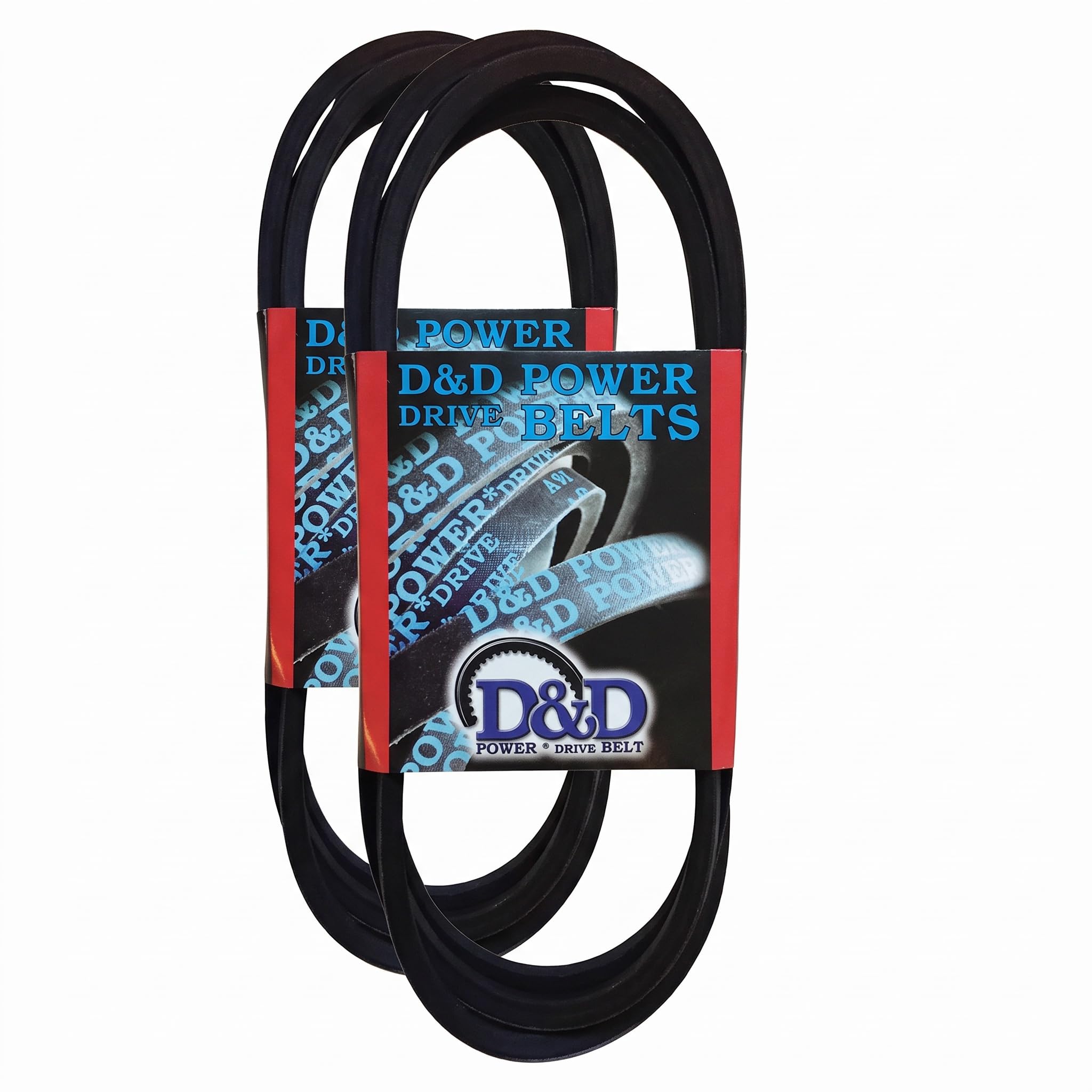 D&D PowerDrive A44/4L460 V Belt, A/4L, Rubber, 1/2" x 46" OC (Pack of 2)