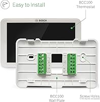 Vista 6 de Bosch termostato con control y conexión Wi-Fi.