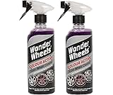 Wonder Wheels Colour Active Wheel Cleaner 600 ml Pack of 2 - Colour Activated Wheel Cleaner