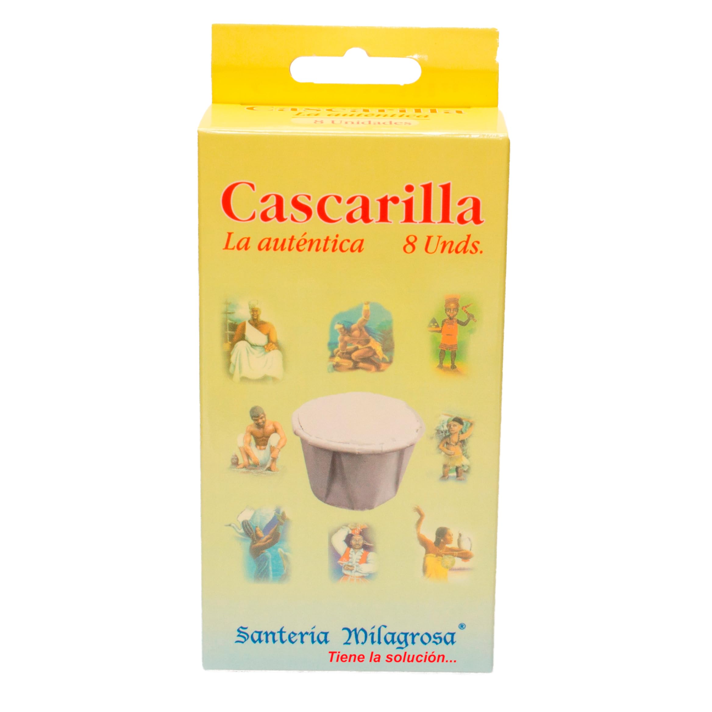 Santería Milagrosa – Cascarilla Esotérica (Pack de 8 Unidades) | Protección Energética, Rituales de Limpieza y Purificación Espiritual | 1ra Calidad