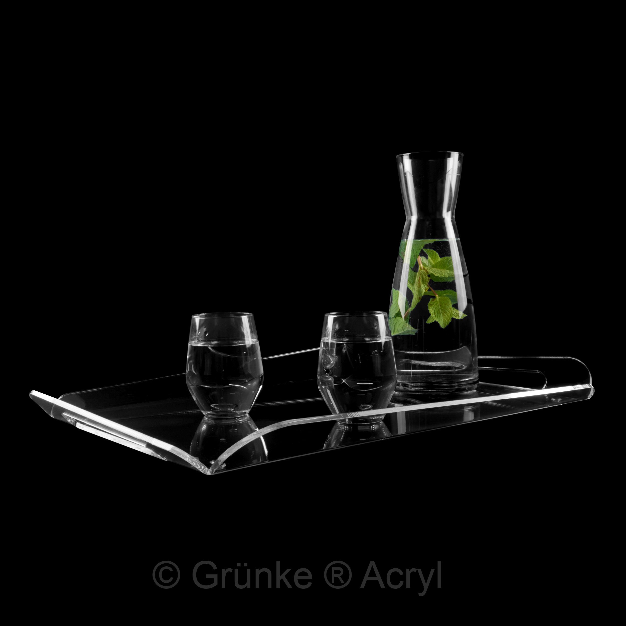 Acryl Design Tablett Harmony aus Acrylglas