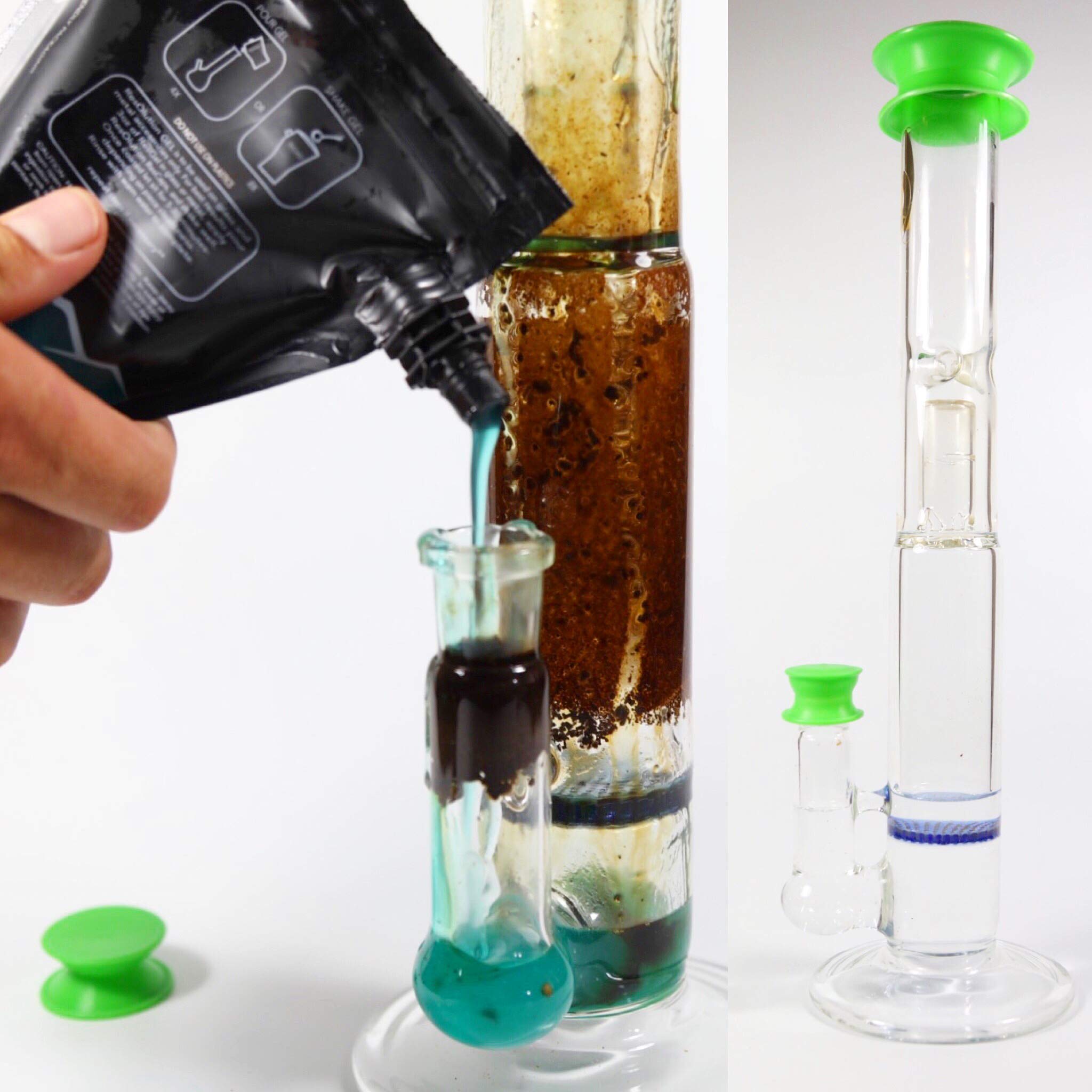 Ooze Resolution Gel Glass Cleaner (2 Pack 240ML Each) Liquid Cleaning