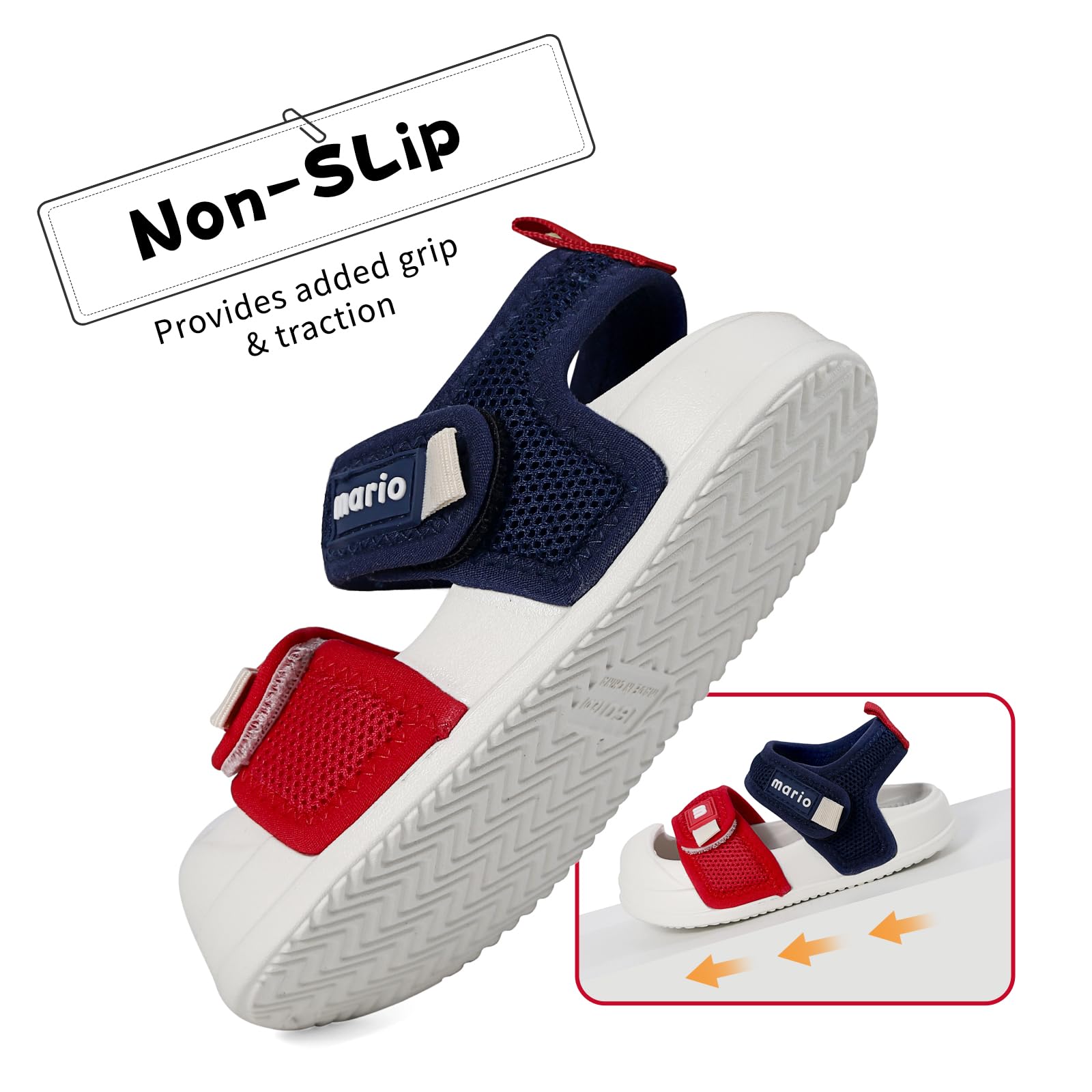 MK MATT KEELY Sandale Enfant Garcon Fille Sandales de Marche Bébé Bout Fermé Chaussure Été Confortable Plage