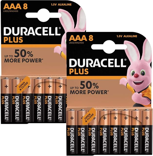 Duracell 75052869 Alkaline Plus AAA Battery - (Pack of 16)