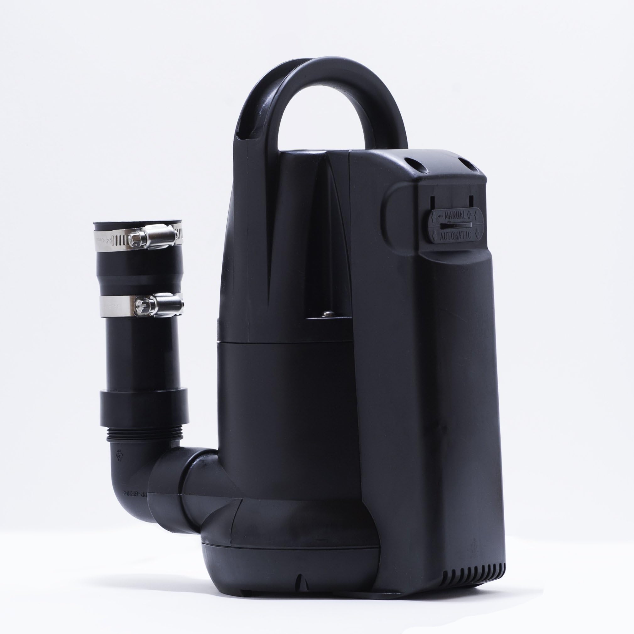 1/2 HP Thermoplastic Submersible Sump Pump with Inline Float and Check Valve