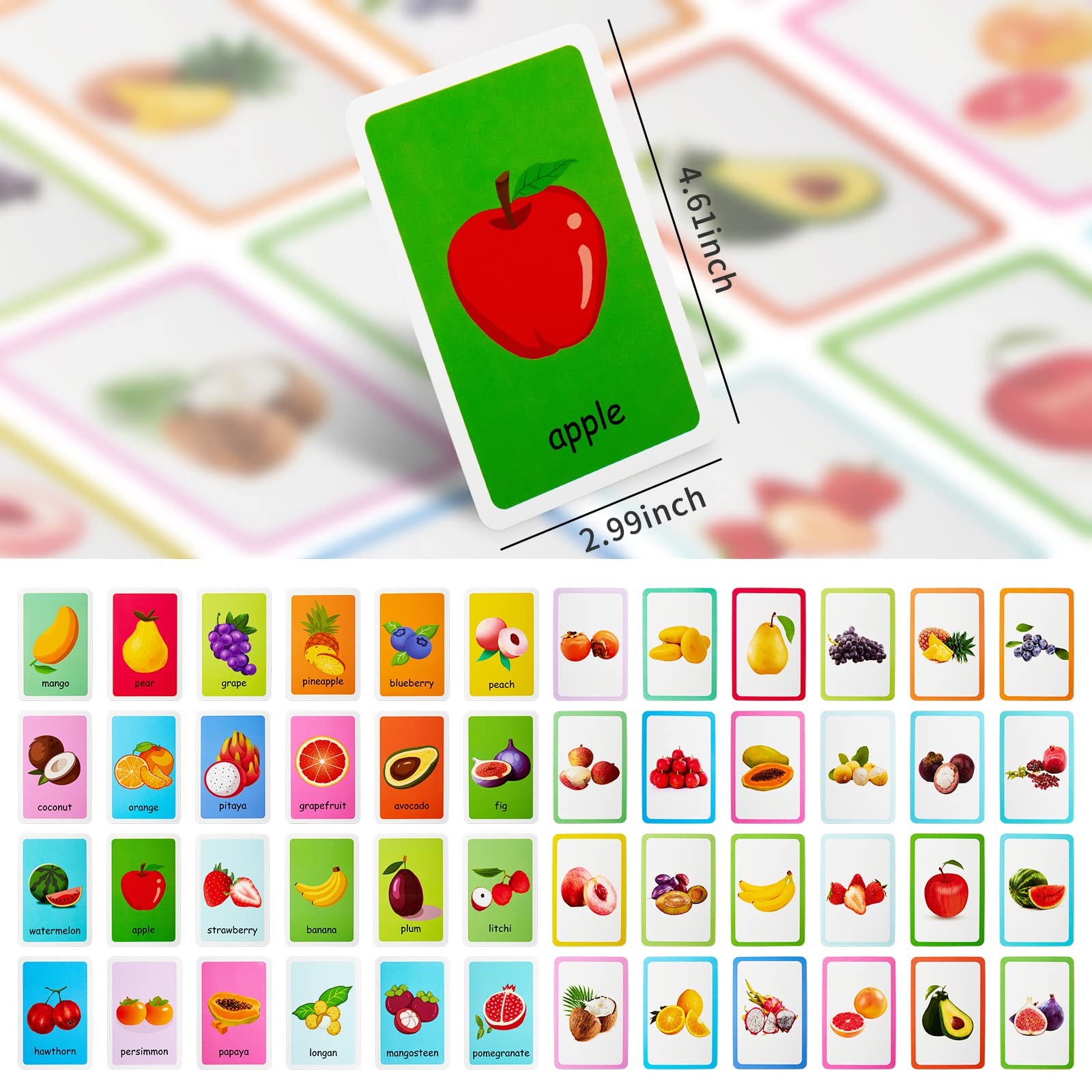 QOWUXHZ 250 Cartes Mémoire à Anneau - 5 Couleurs, 7x4cm, Pour Vocabulaire Et Formules, Avec Boîte