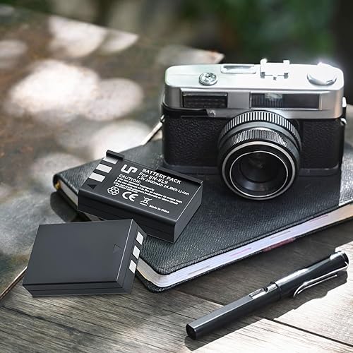 Miniatura 7 de LP EN-EL9 EN EL9a Paquete de baterías, 2 unidades de batería recargable de iones de litio, batería de repuesto compatible con cámaras Nikon D40,