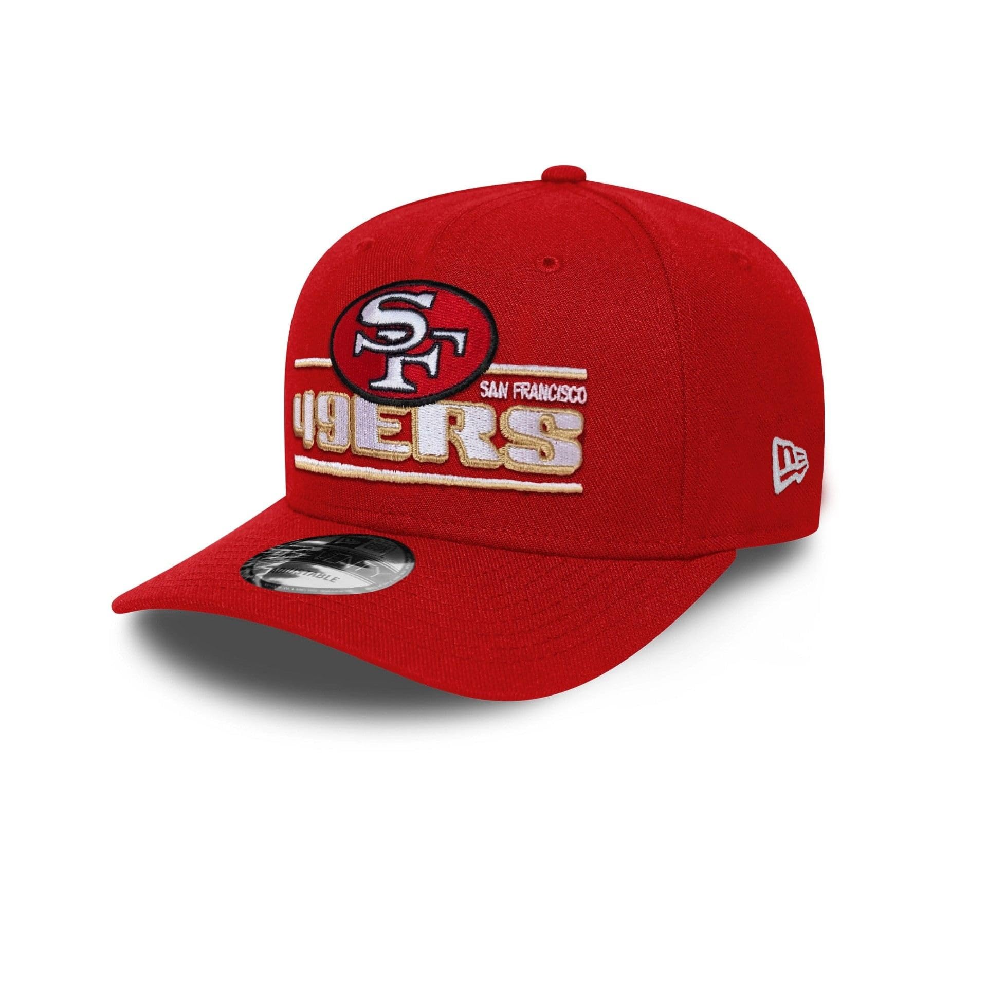 New Era San Francisco 49ers 9Seventy Stretch Snapback Cap Red Gold