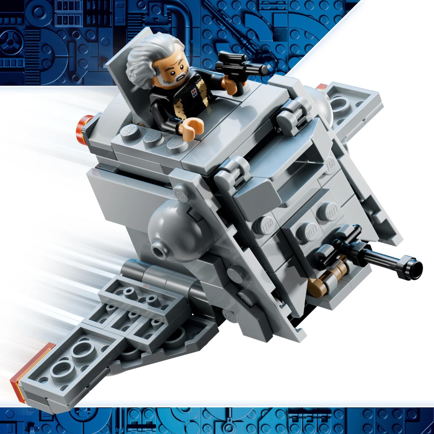 LEGO Star Wars 75454 AT-AT des Restimperiums mit INT-4 Spielzeug - The Mandalorian and Grogu Figuren mit Shuttle, Speeder Bike, 6 Minifiguren & 1 Figur - Geschenk für Jungen & Fans ab 10 Jahren