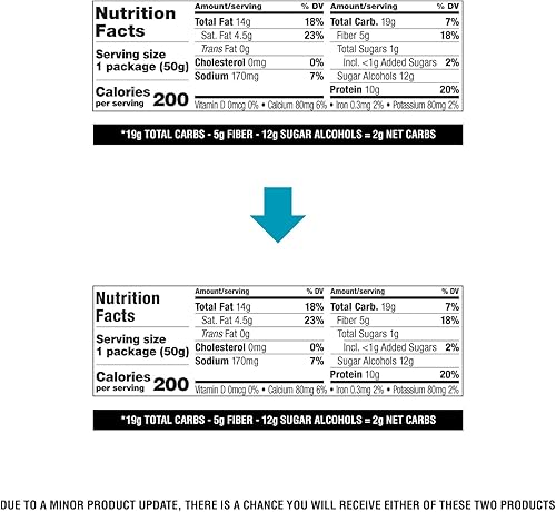 Miniatura 8 de Quest Nutrition Paquete doble de galletas heladas, pastel de fresa, 0.04 oz de azúcar, 0.35 oz de proteína, 0.07 oz de carbohidratos netos, sin